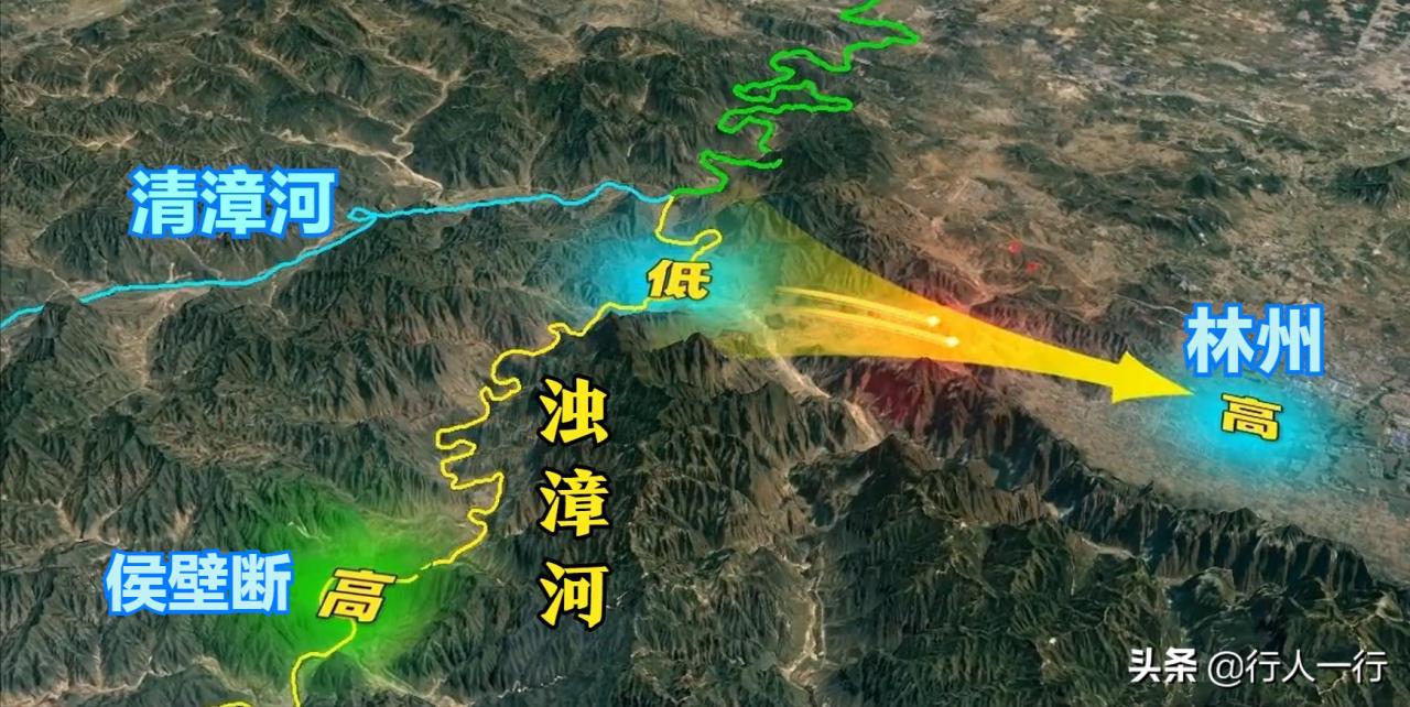 红旗渠全景沙盘图(红旗渠全景图)插图4