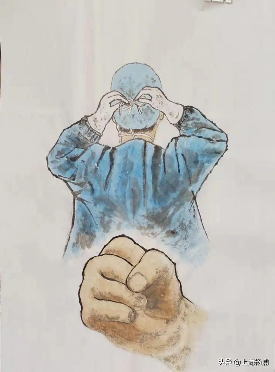 关于疫情的画简单又好看(关于疫情的画)插图10