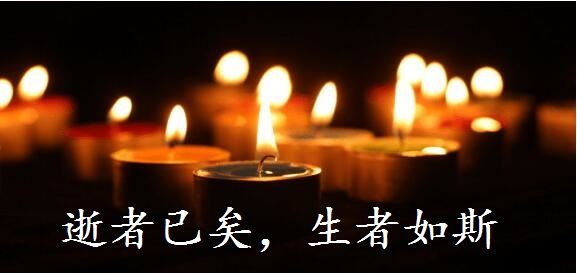斯人已逝,幽思长存 (逝者已矣生者如斯换个说法)
