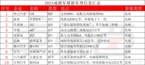 造车十大势力排行榜(造车新势力有哪些品牌)插图1