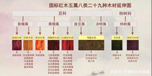 十大红木材质排行榜图(真正的红木原材料)插图