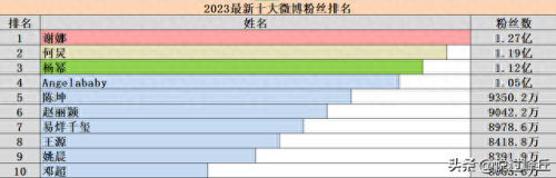 十大知名度网红排行榜(十大漂亮网红辛巴)