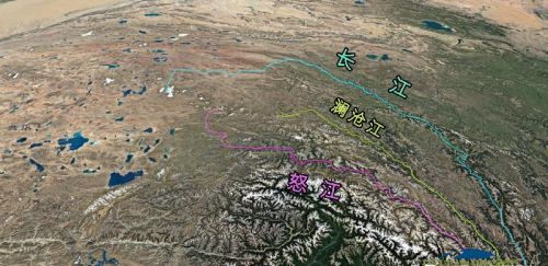 长江源头沱河规划图(新长江万里图长卷高清)插图1
