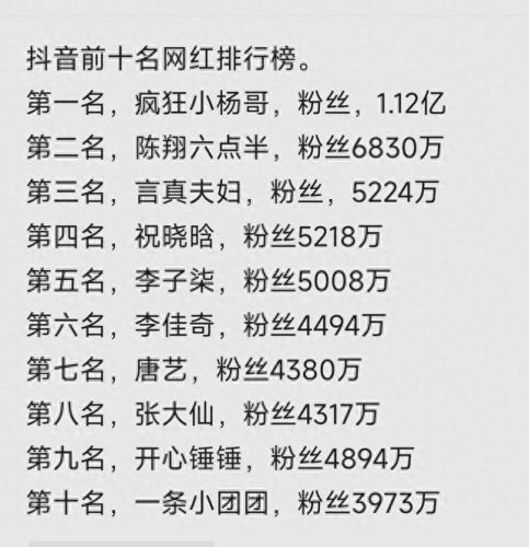 春节十大网红排行榜图片(中国十大经典网红)