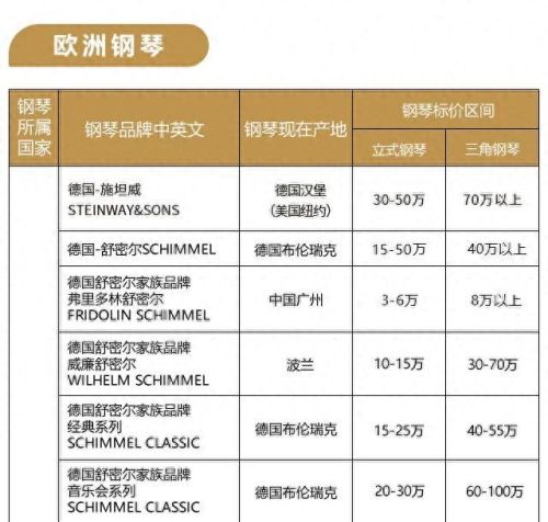 钢琴名牌产地排名前十(不能说的秘密钢琴)插图3 钢琴名牌产地排名前十(不能说的秘密钢琴)插图3