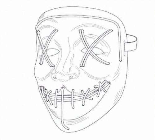 发光面具十大排行榜(最恐怖的十大面具)插图4 发光面具十大排行榜(最恐怖的十大面具)插图4