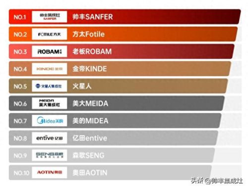 十大排名集成灶排行榜(2019十大集成灶排行榜)插图
