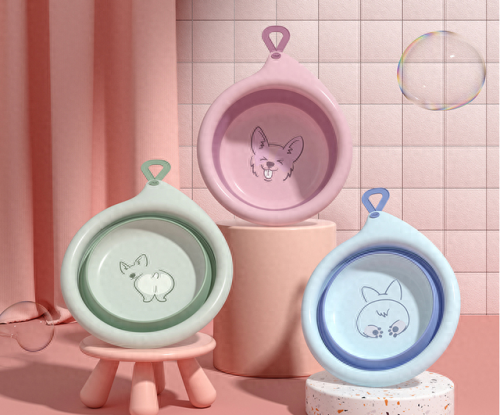 婴儿折叠脸盆十大排行榜(可折叠宝宝脸盆)插图