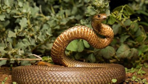 十大最毒毒蛇排行榜陆地(全球十大最毒的毒蛇排名)插图1