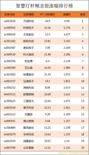 智慧灯杆十大企业排行榜最新(浙江省十大智慧灯杆)