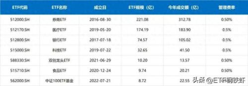 2020etf排名前十(etf十大基金排名2022)插图10 2020etf排名前十(etf十大基金排名2022)插图10