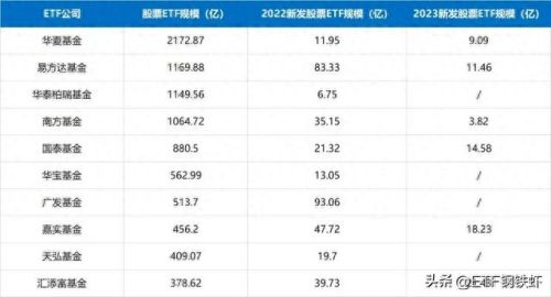 2020etf排名前十(etf十大基金排名2022)插图 2020etf排名前十(etf十大基金排名2022)插图