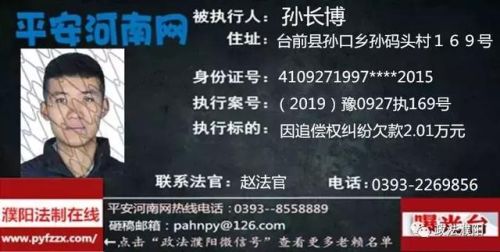 2017台前老赖排行榜(广东台山老赖名单查询)插图7