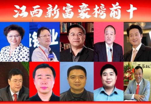 江西富豪榜2017排行榜(江西十大首富人排行榜)插图 江西富豪榜2017排行榜(江西十大首富人排行榜)插图