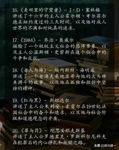 世界名著书籍排行榜(世界名著必读10本书)插图4