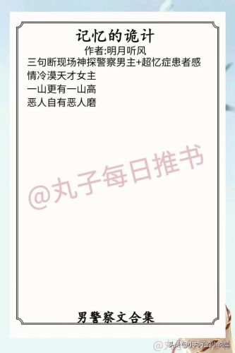 警察小说排行榜前十名(刑侦必看的十本书)插图 警察小说排行榜前十名(刑侦必看的十本书)插图