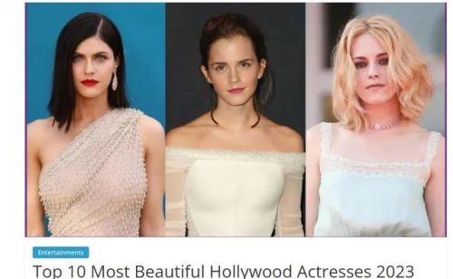 最美的欧美女星排行榜(全球最漂亮的女明星前十位)插图