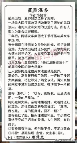 好听的刑侦小说排行榜(高评分刑侦类小说)插图5