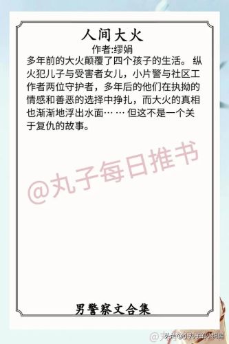 警察小说排行榜前十名(刑侦必看的十本书)插图1 警察小说排行榜前十名(刑侦必看的十本书)插图1