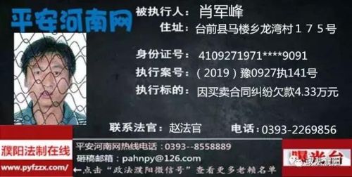 2017台前老赖排行榜(广东台山老赖名单查询)插图10