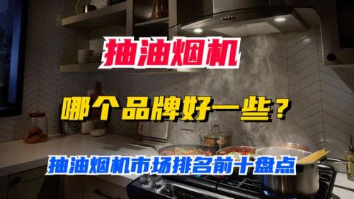 品牌烟机排行榜前十名(油烟机用什么牌子的好)插图6
