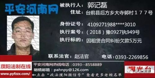 2017台前老赖排行榜(广东台山老赖名单查询)插图13