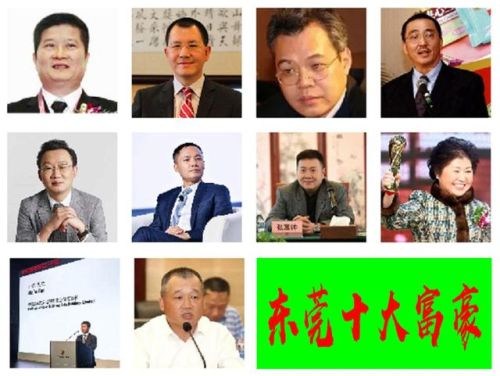广东省东莞富豪排行榜(东莞厚街富豪榜100名)插图