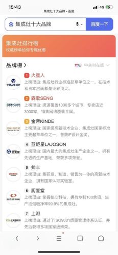 中国集成灶品牌排行榜(集成灶有哪十大品牌)插图 中国集成灶品牌排行榜(集成灶有哪十大品牌)插图