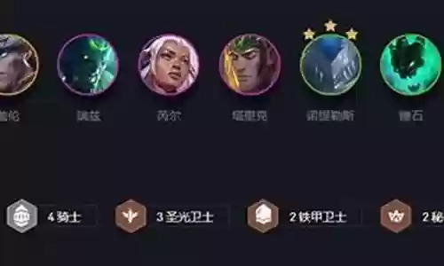 云顶之弈日女阵容搭配图表