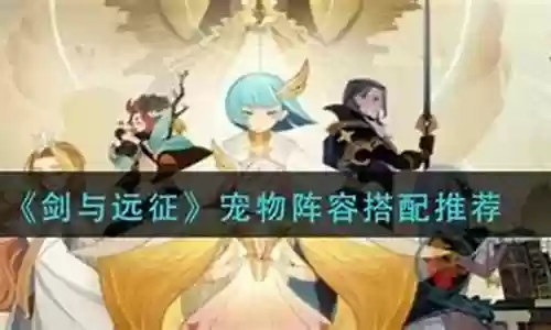 战斗宠物阵容搭配