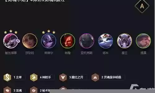 龙魂阵容搭配站位