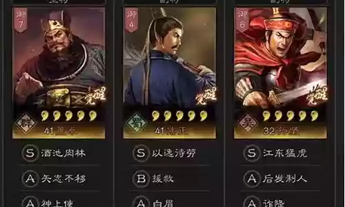 孙策董卓阵容最强搭配图片