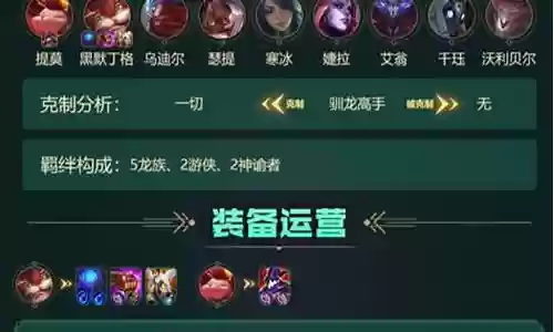 下棋鳄鱼阵容搭配图表最新