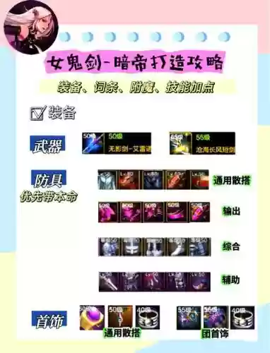 dnf暗帝二觉武器选择