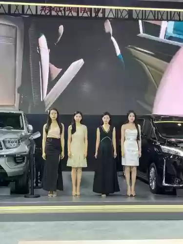 车展模特阵容