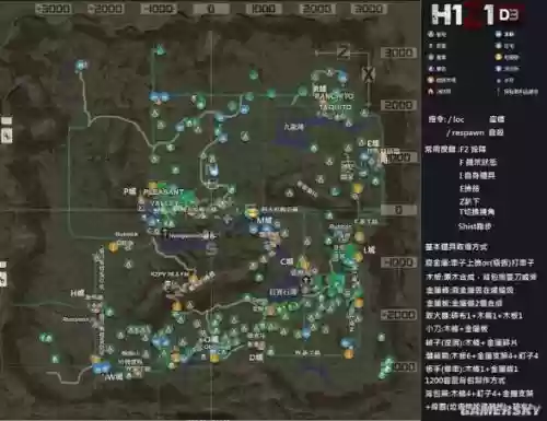 h1z1大逃亡新人攻略