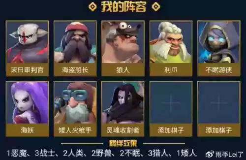 多多阵容