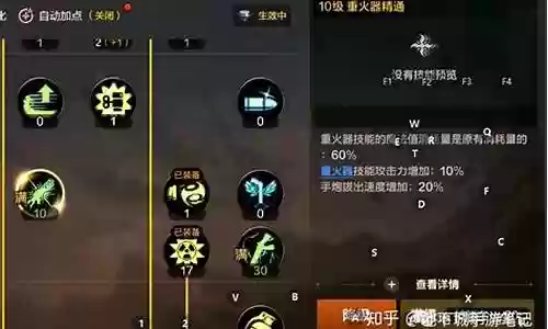 龙之谷重炮PK技能加点