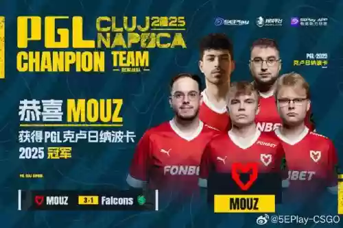 mouz夺冠阵容