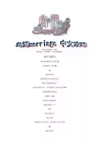 鸟笼婚姻中文版攻略