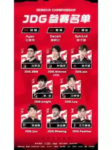 jdg阵容无解插图