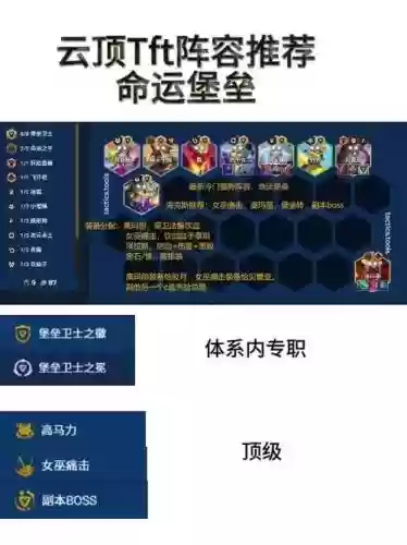 tft入门阵容插图