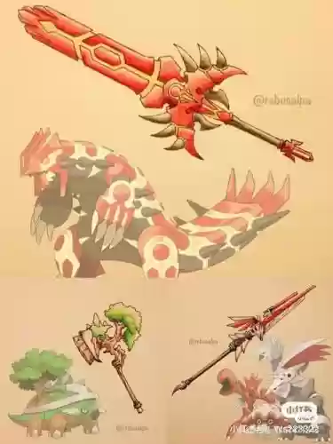 武器版宝可梦插图