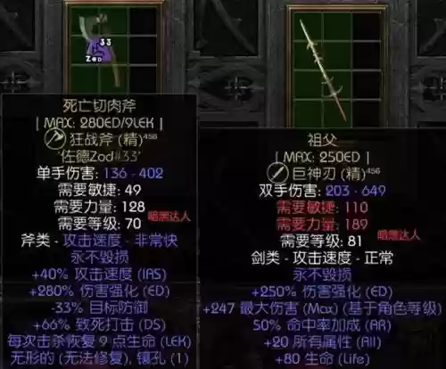 暗黑破坏神的救世主是什么装备插图