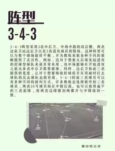 足坛343阵容_1插图