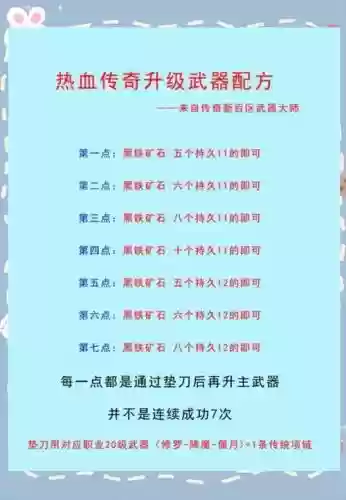 热血传奇斗战装备攻略_2