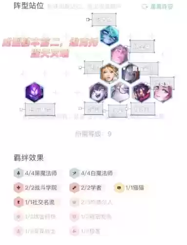 白魔法师社交阵容搭配
