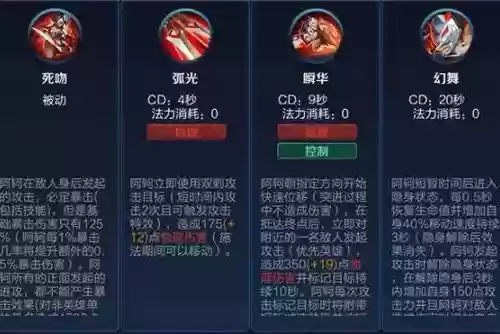 阿轲的技能是什么插图