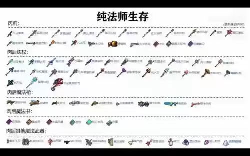 泰拉瑞亚法师用的装备插图