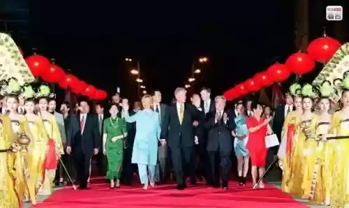 访华阵容之大插图